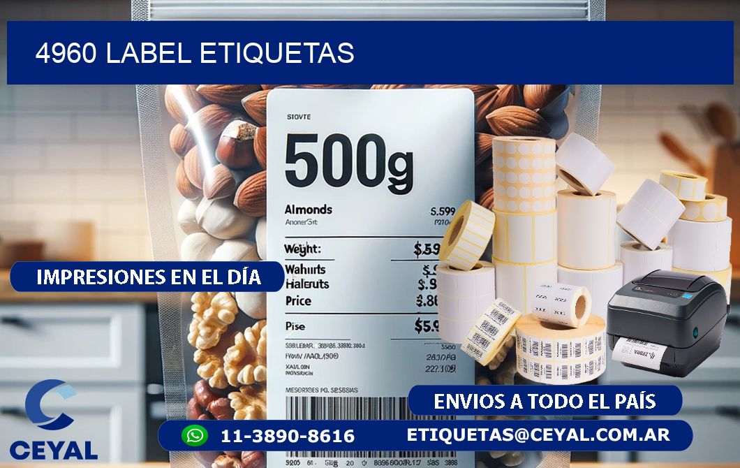 4960 LABEL ETIQUETAS