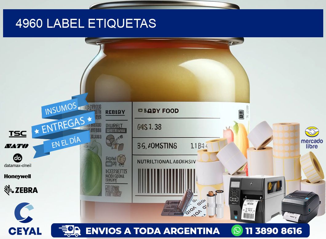 4960 LABEL ETIQUETAS