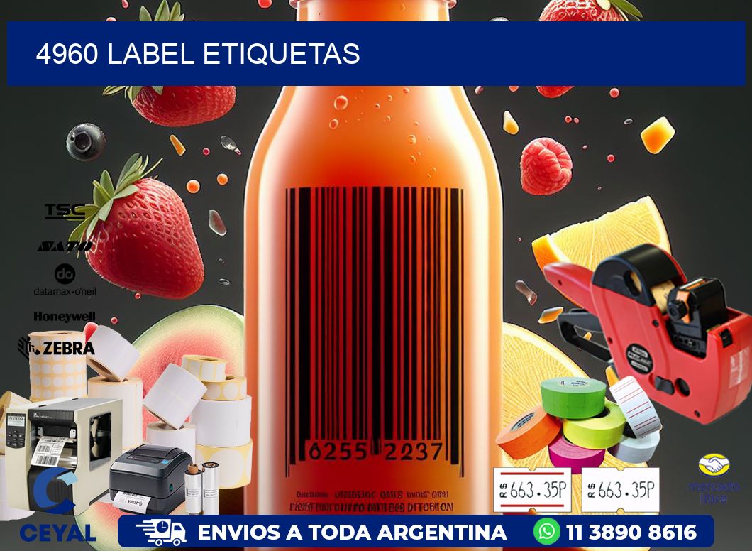 4960 LABEL ETIQUETAS