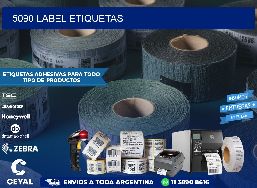 5090 LABEL ETIQUETAS