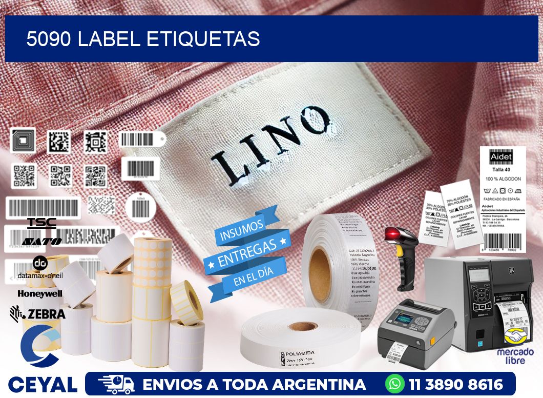 5090 LABEL ETIQUETAS