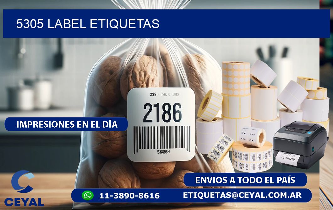 5305 LABEL ETIQUETAS