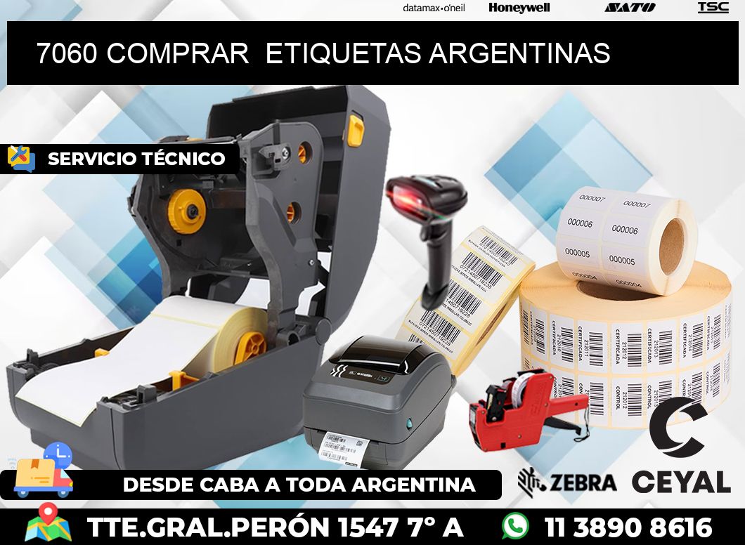 7060 COMPRAR ETIQUETAS ARGENTINAS