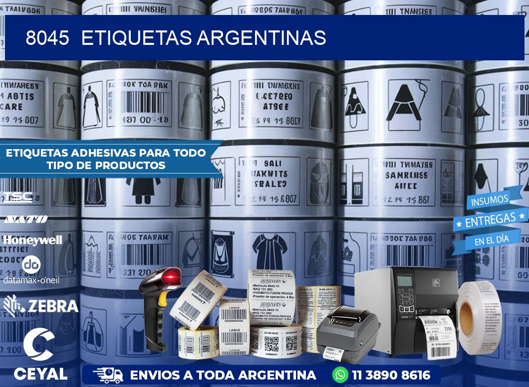 8045 ETIQUETAS ARGENTINAS