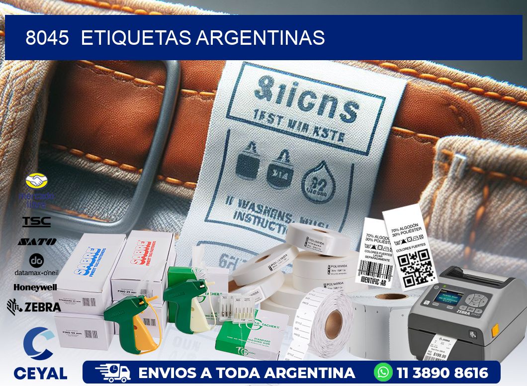 8045 ETIQUETAS ARGENTINAS