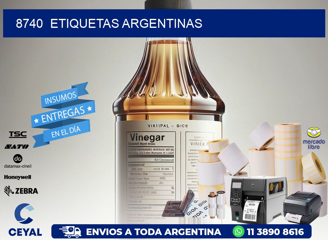 8740 ETIQUETAS ARGENTINAS