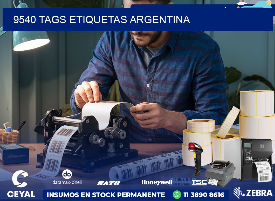 9540 TAGS ETIQUETAS ARGENTINA