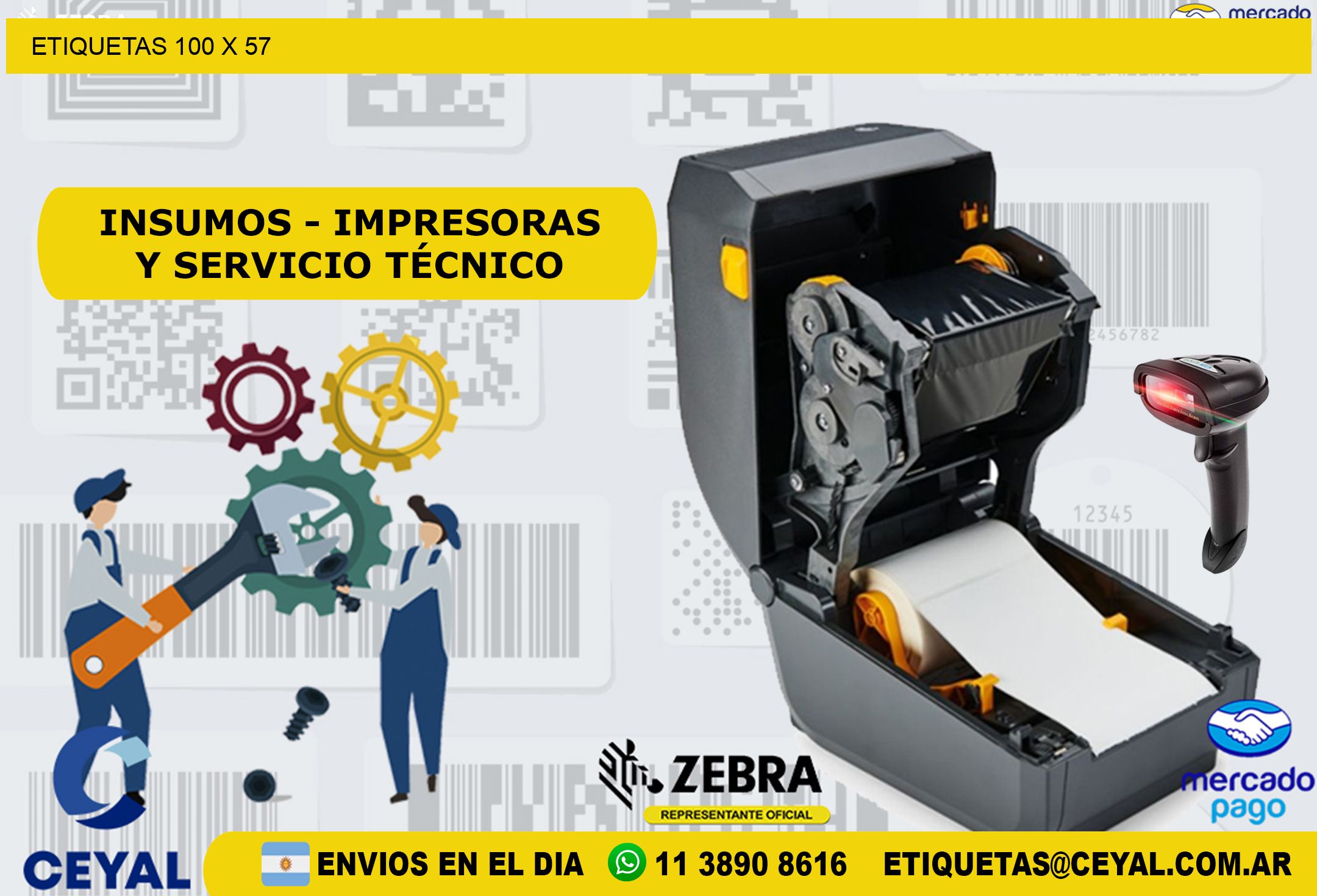 ETIQUETAS 100 x 57
