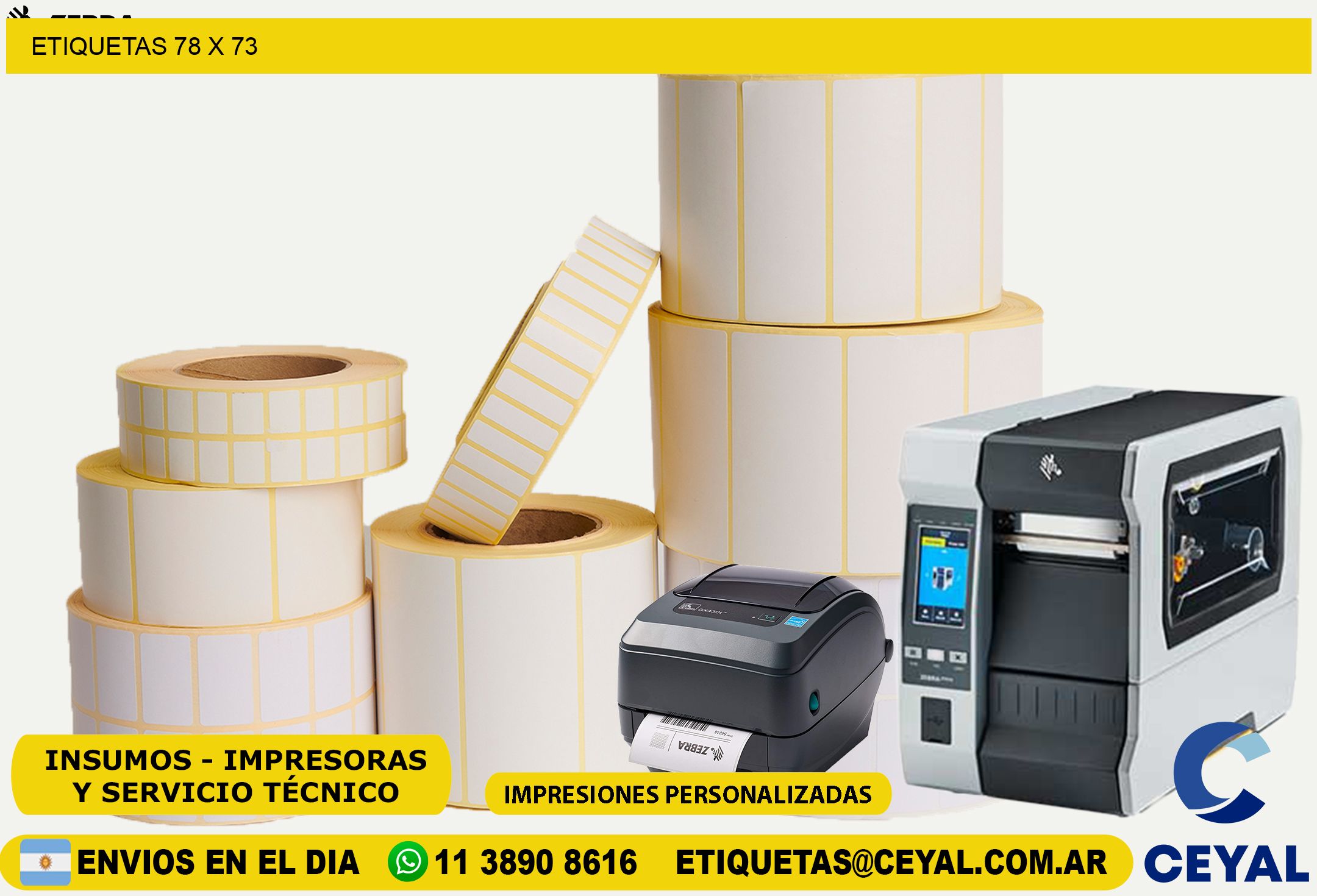 ETIQUETAS 78 x 73