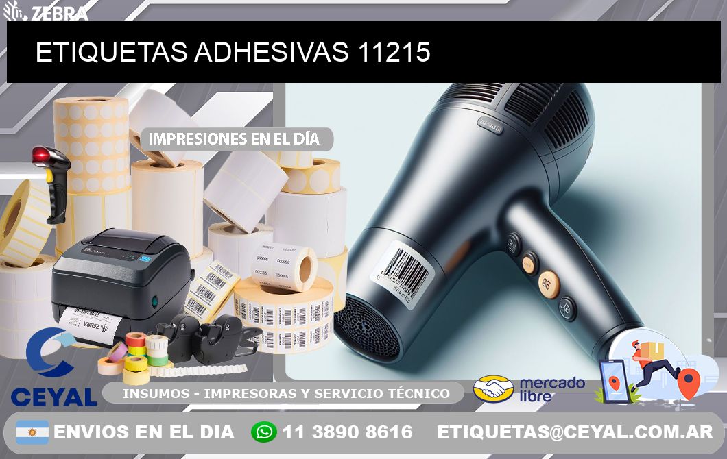 ETIQUETAS ADHESIVAS 11215
