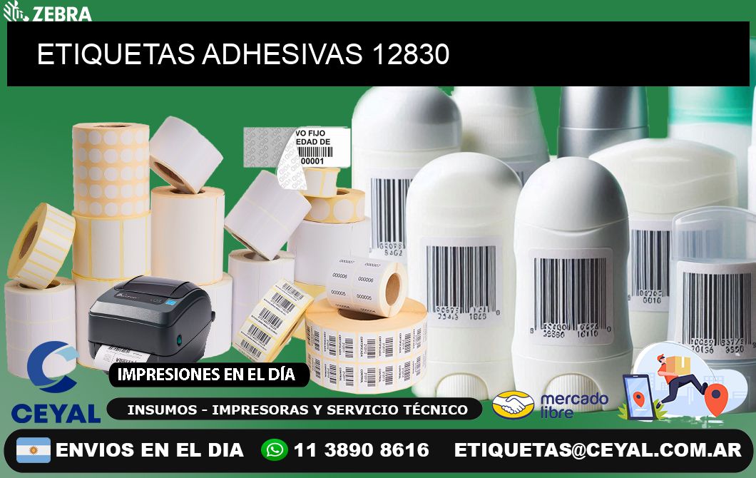 ETIQUETAS ADHESIVAS 12830