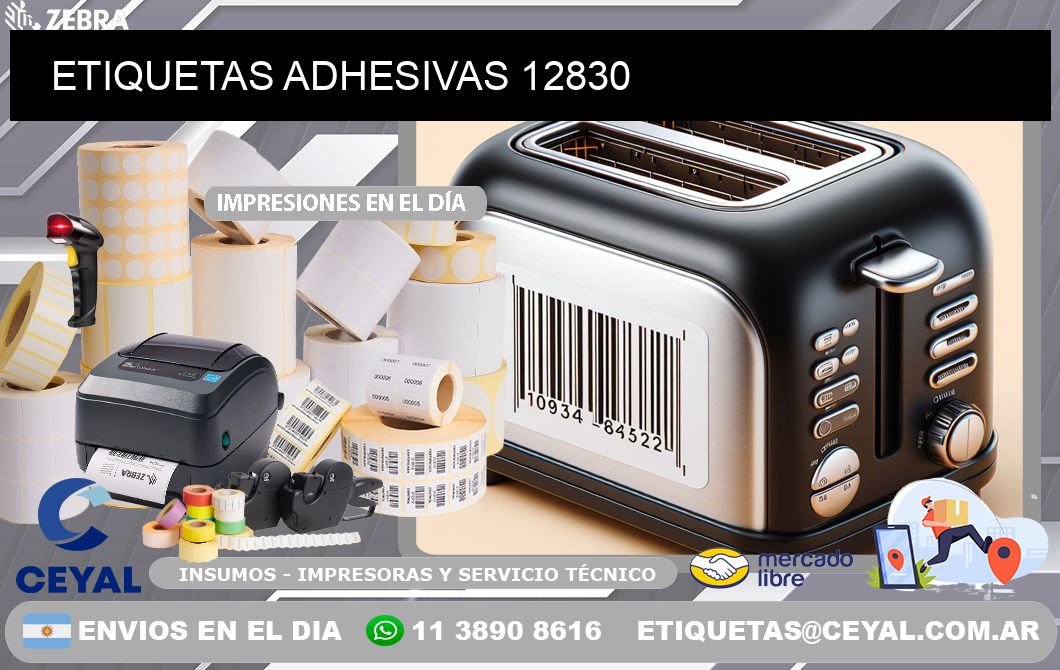 ETIQUETAS ADHESIVAS 12830