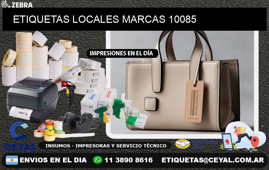 ETIQUETAS LOCALES MARCAS 10085