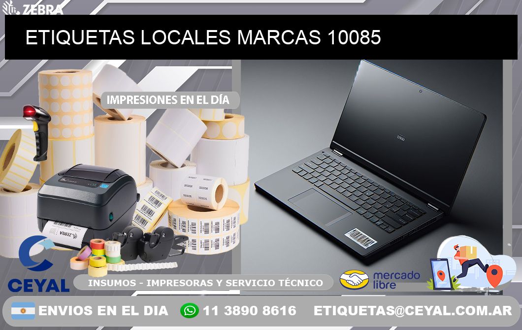 ETIQUETAS LOCALES MARCAS 10085