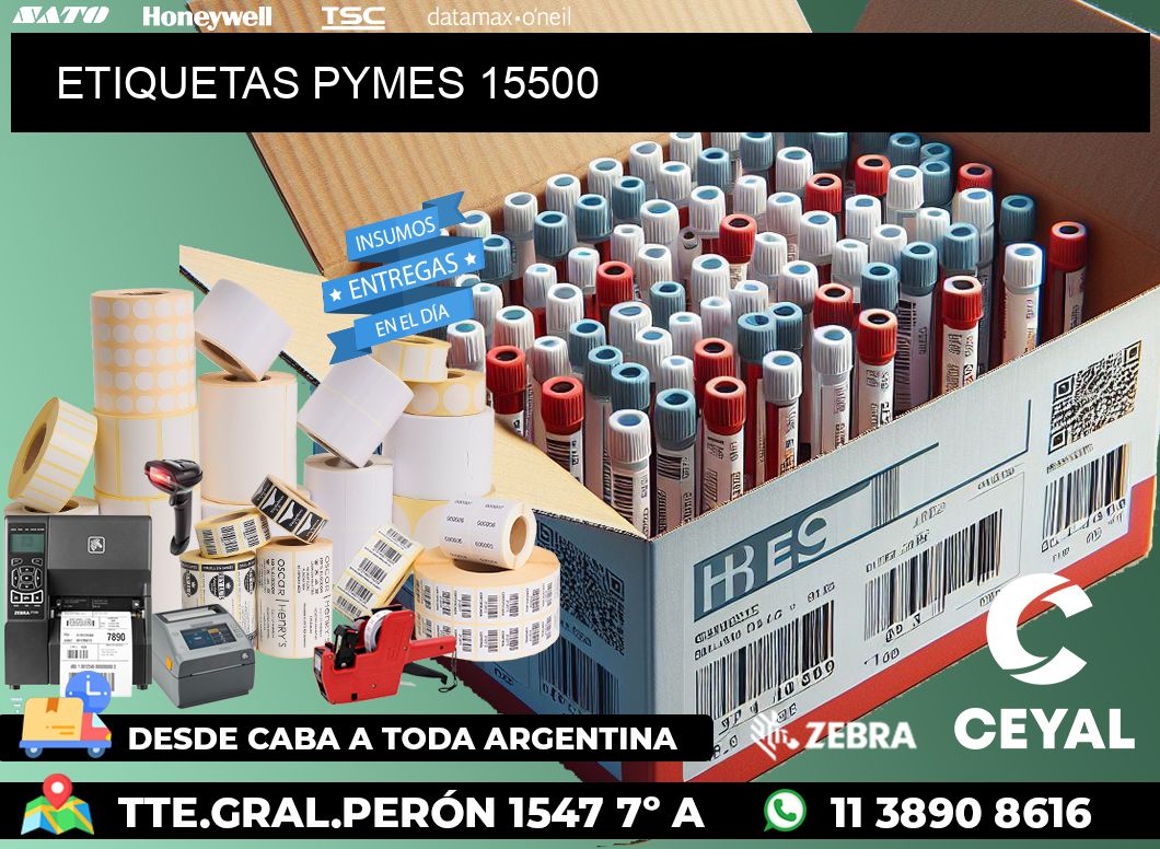 ETIQUETAS PYMES 15500