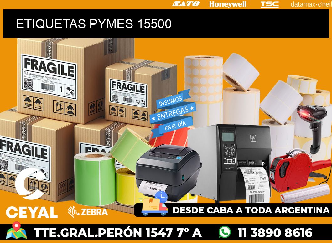 ETIQUETAS PYMES 15500