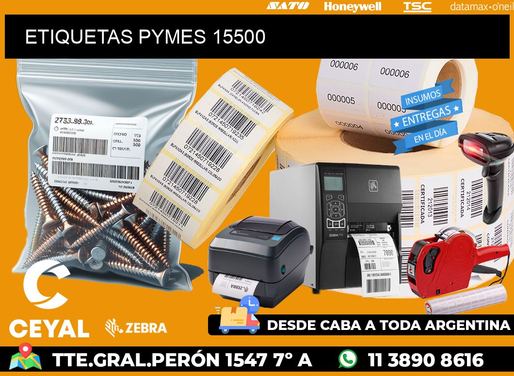 ETIQUETAS PYMES 15500