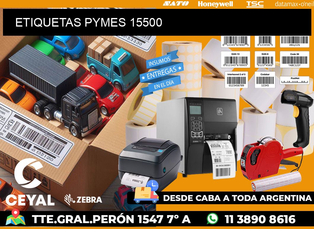 ETIQUETAS PYMES 15500