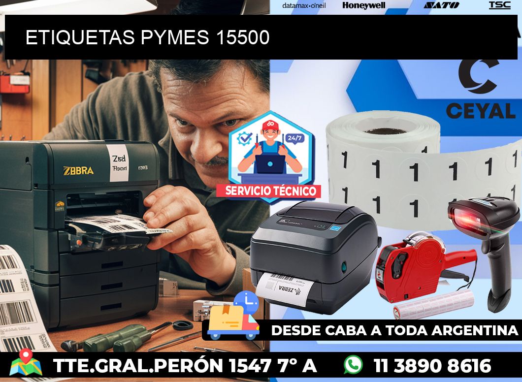 ETIQUETAS PYMES 15500
