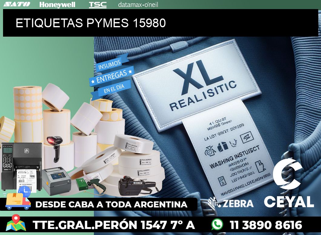 ETIQUETAS PYMES 15980