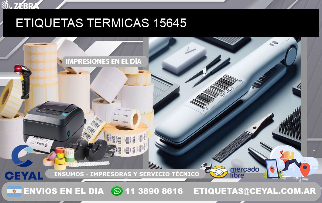 ETIQUETAS TERMICAS 15645