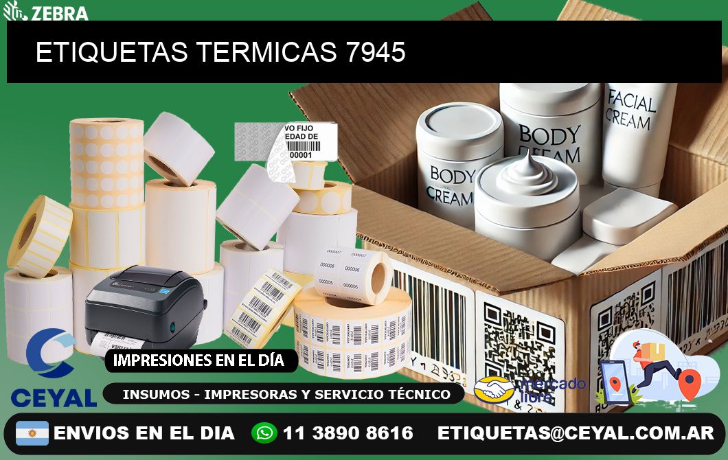 ETIQUETAS TERMICAS 7945