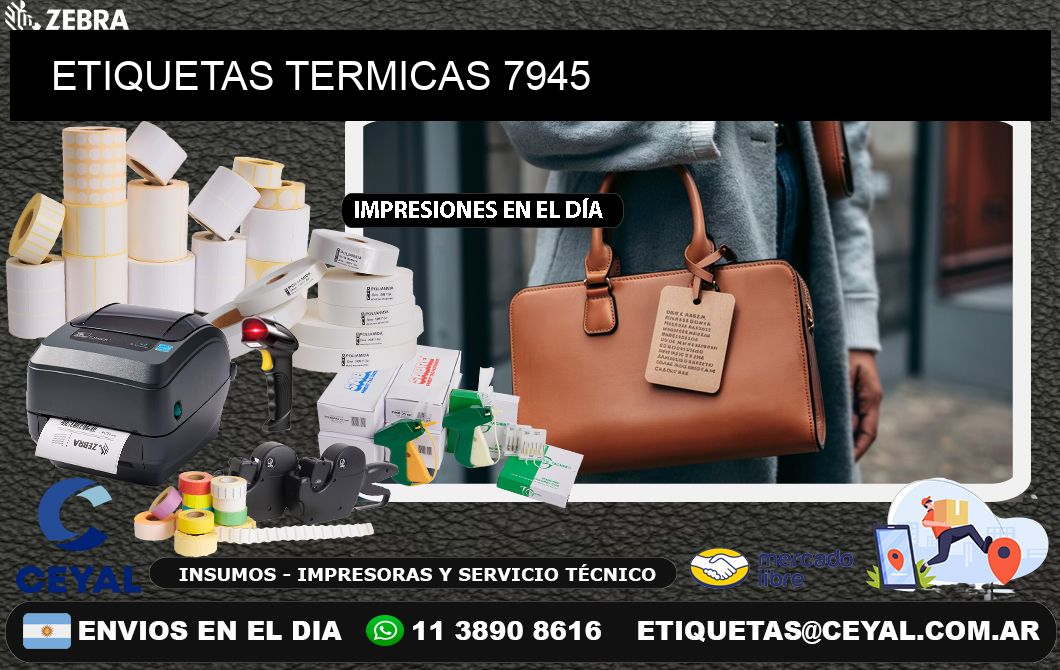 ETIQUETAS TERMICAS 7945