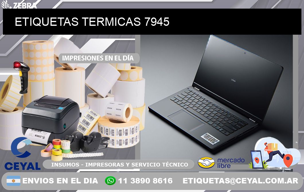 ETIQUETAS TERMICAS 7945