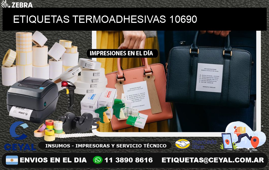 ETIQUETAS TERMOADHESIVAS 10690