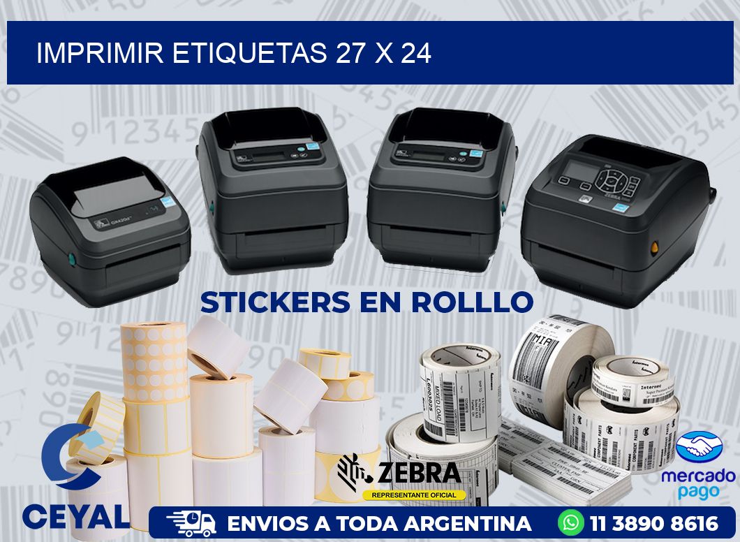 IMPRIMIR ETIQUETAS 27 x 24