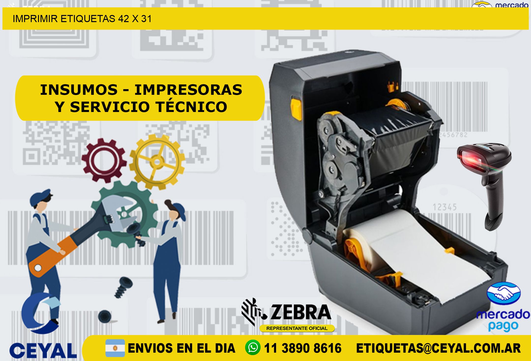 IMPRIMIR ETIQUETAS 42 x 31