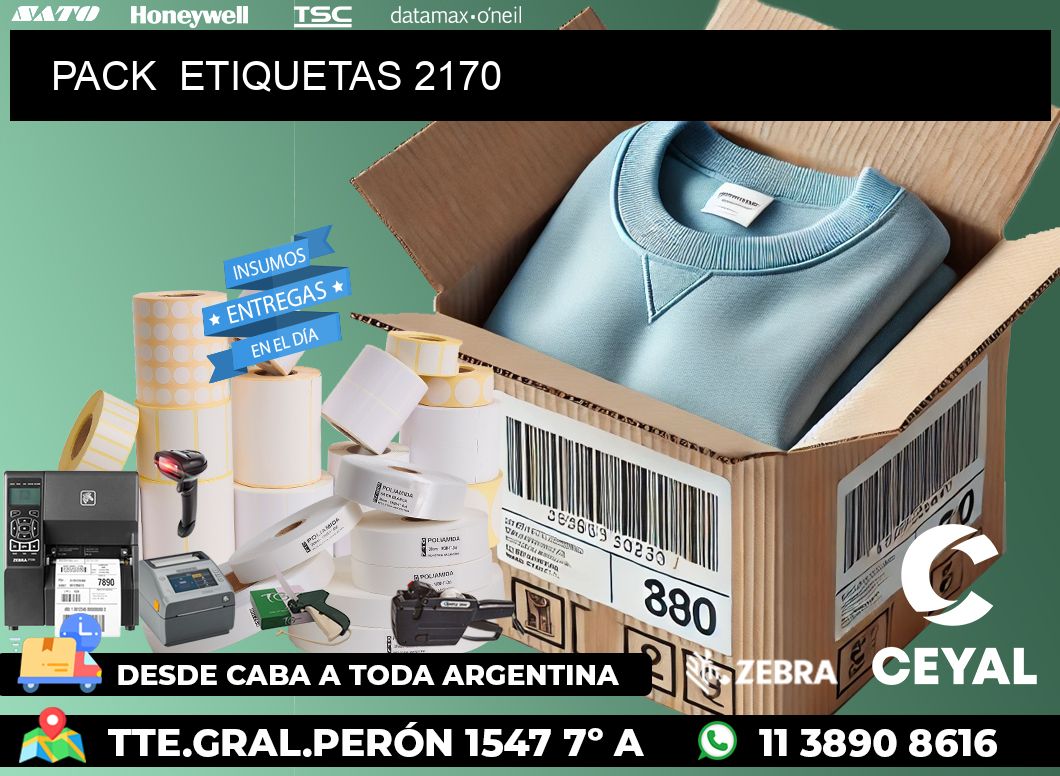 PACK ETIQUETAS 2170