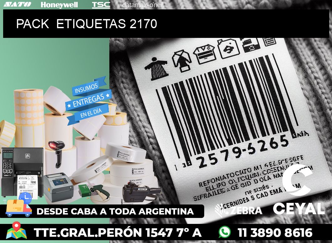 PACK ETIQUETAS 2170