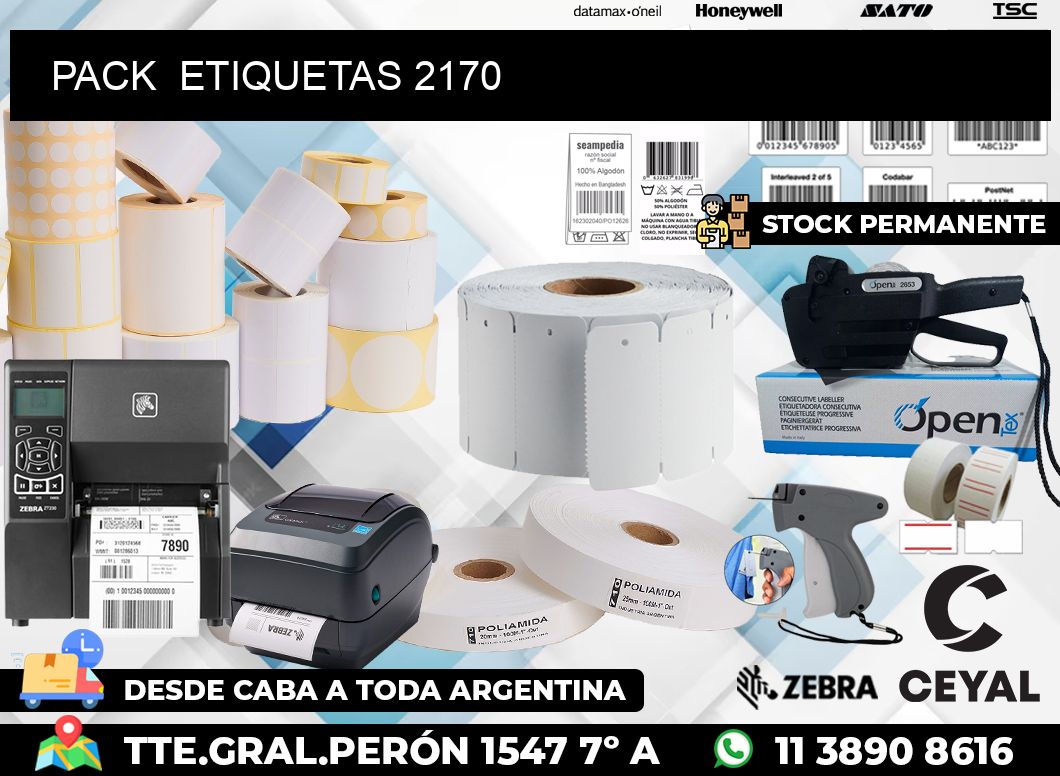 PACK ETIQUETAS 2170