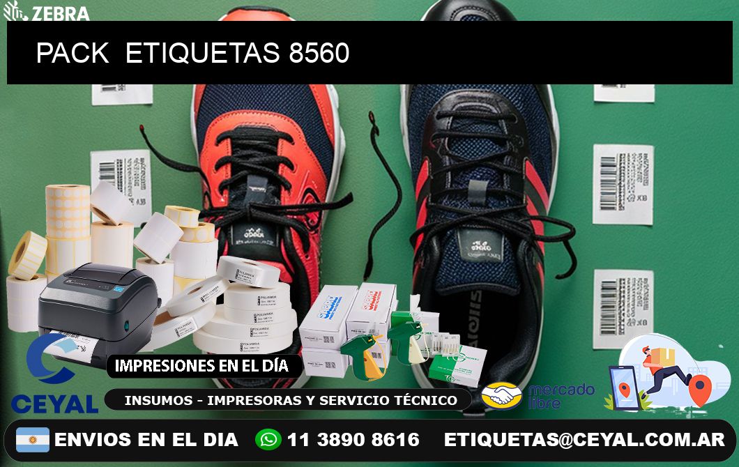 PACK ETIQUETAS 8560