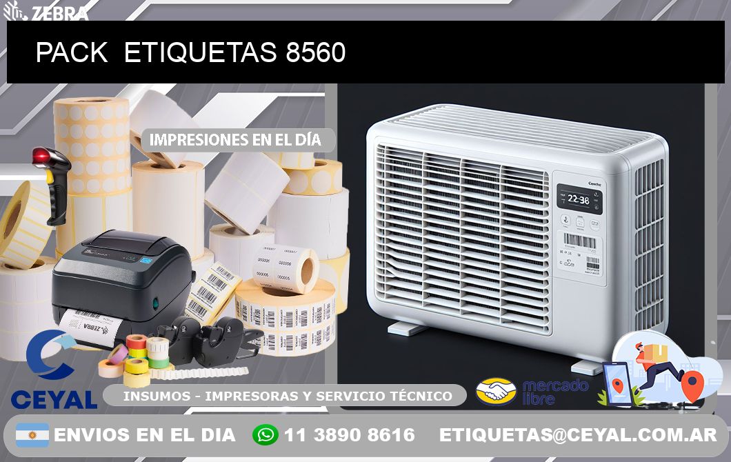 PACK ETIQUETAS 8560