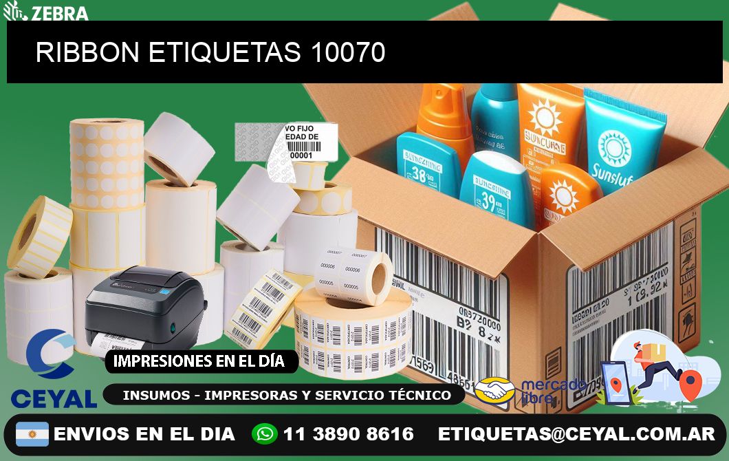 RIBBON ETIQUETAS 10070