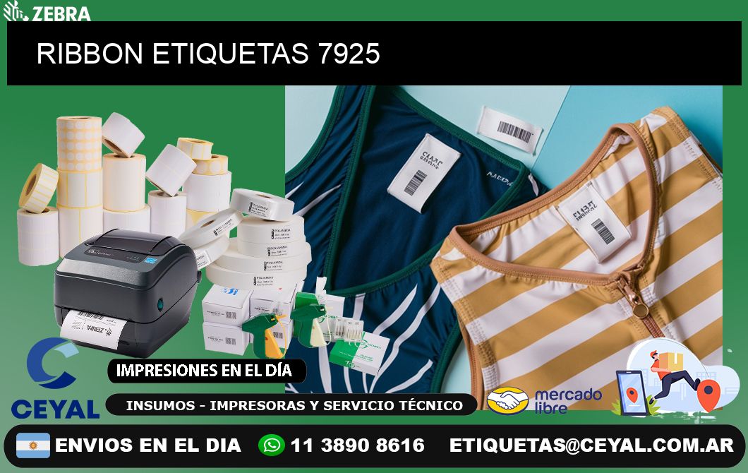 RIBBON ETIQUETAS 7925