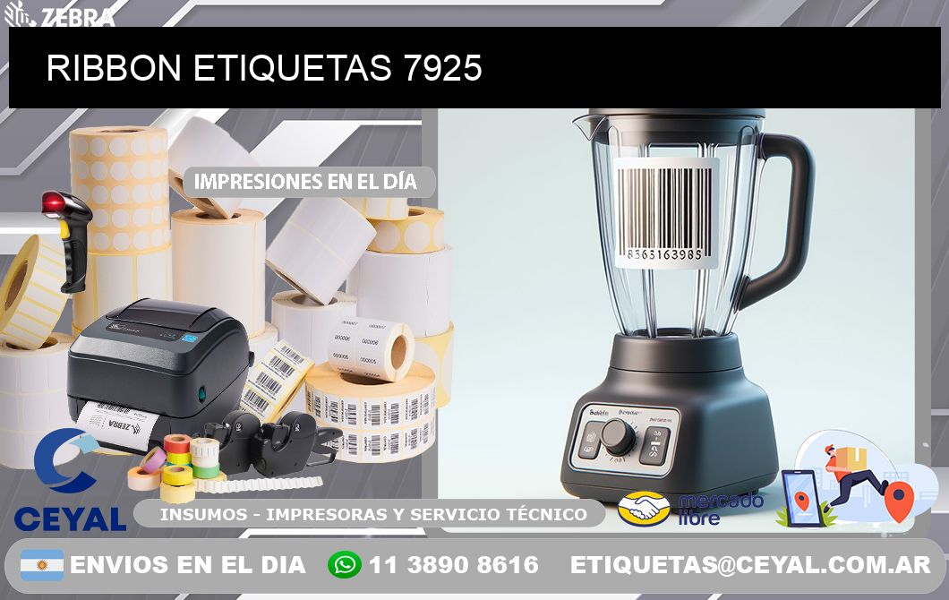 RIBBON ETIQUETAS 7925