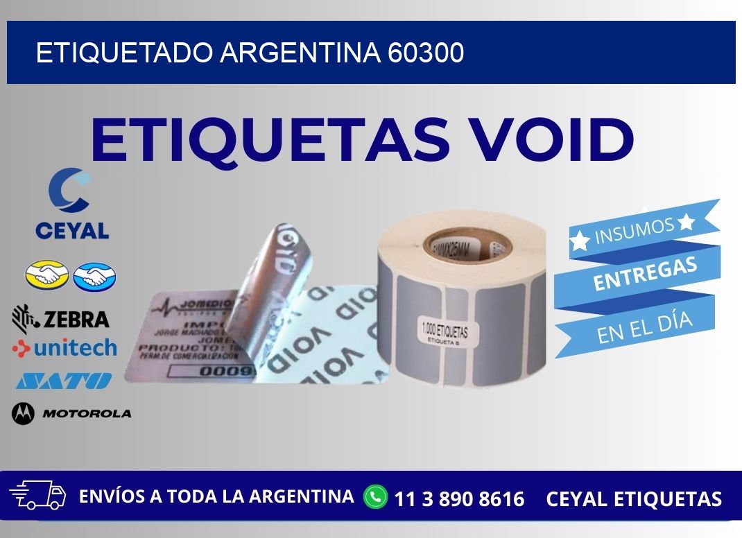 ETIQUETADO ARGENTINA 60300