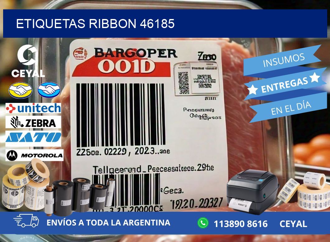 ETIQUETAS RIBBON 46185