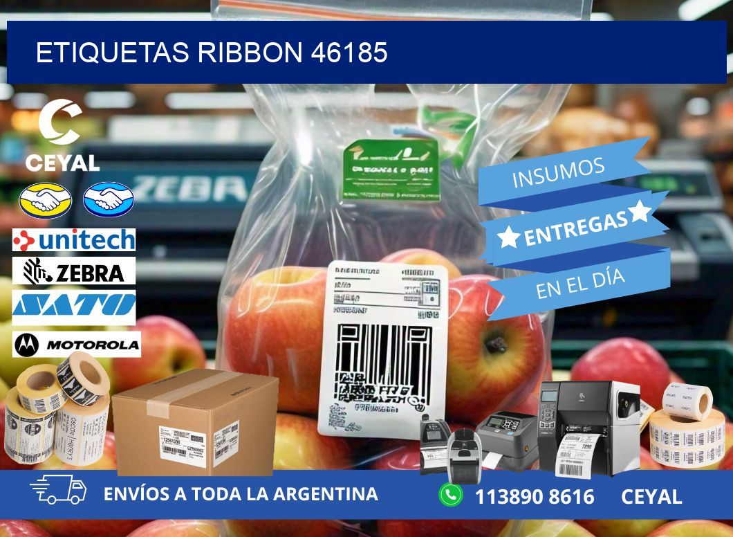ETIQUETAS RIBBON 46185