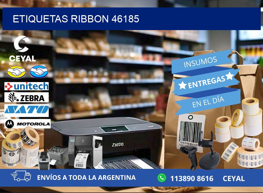 ETIQUETAS RIBBON 46185