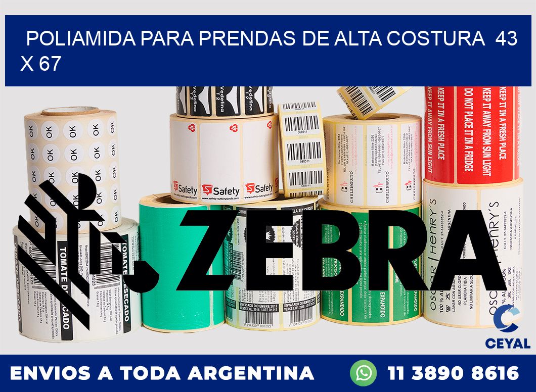 POLIAMIDA PARA PRENDAS DE ALTA COSTURA  43 x 67