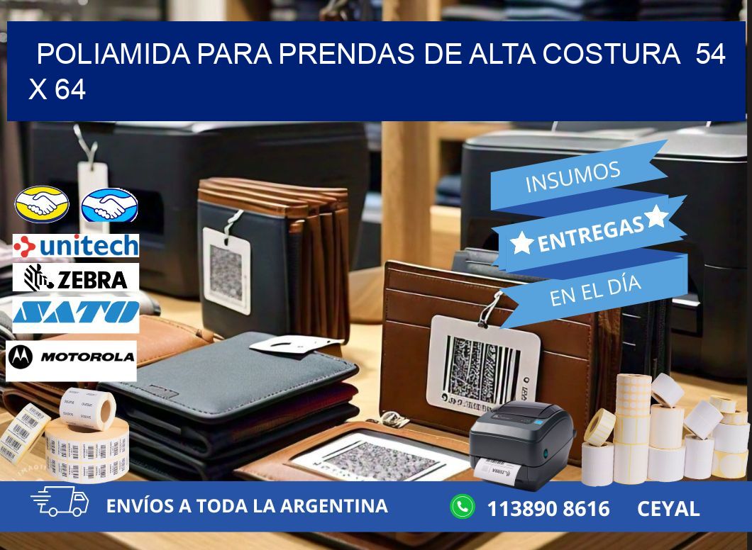 POLIAMIDA PARA PRENDAS DE ALTA COSTURA 54 x 64