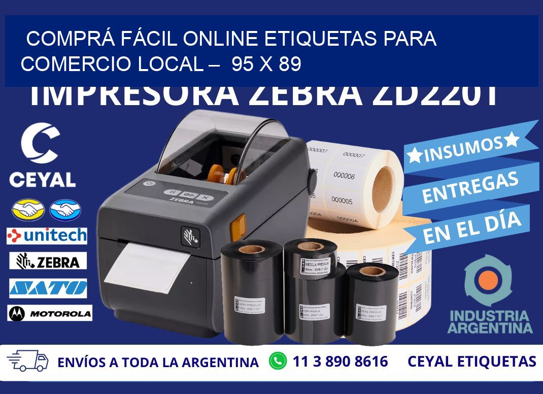 COMPRÁ FÁCIL ONLINE ETIQUETAS PARA COMERCIO LOCAL – 95 x 89