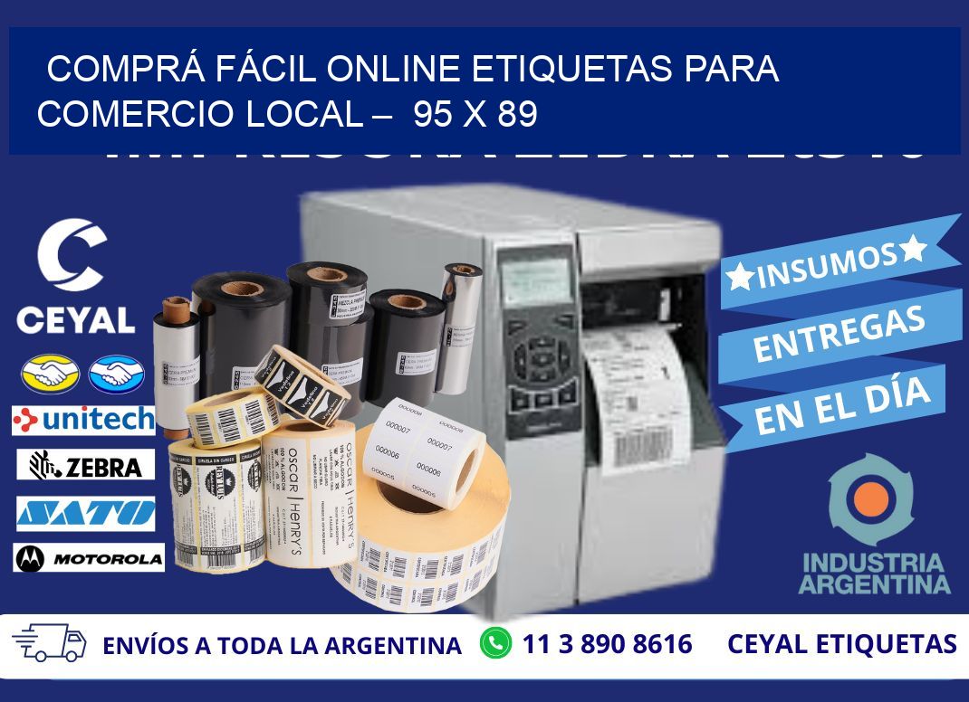 COMPRÁ FÁCIL ONLINE ETIQUETAS PARA COMERCIO LOCAL – 95 x 89