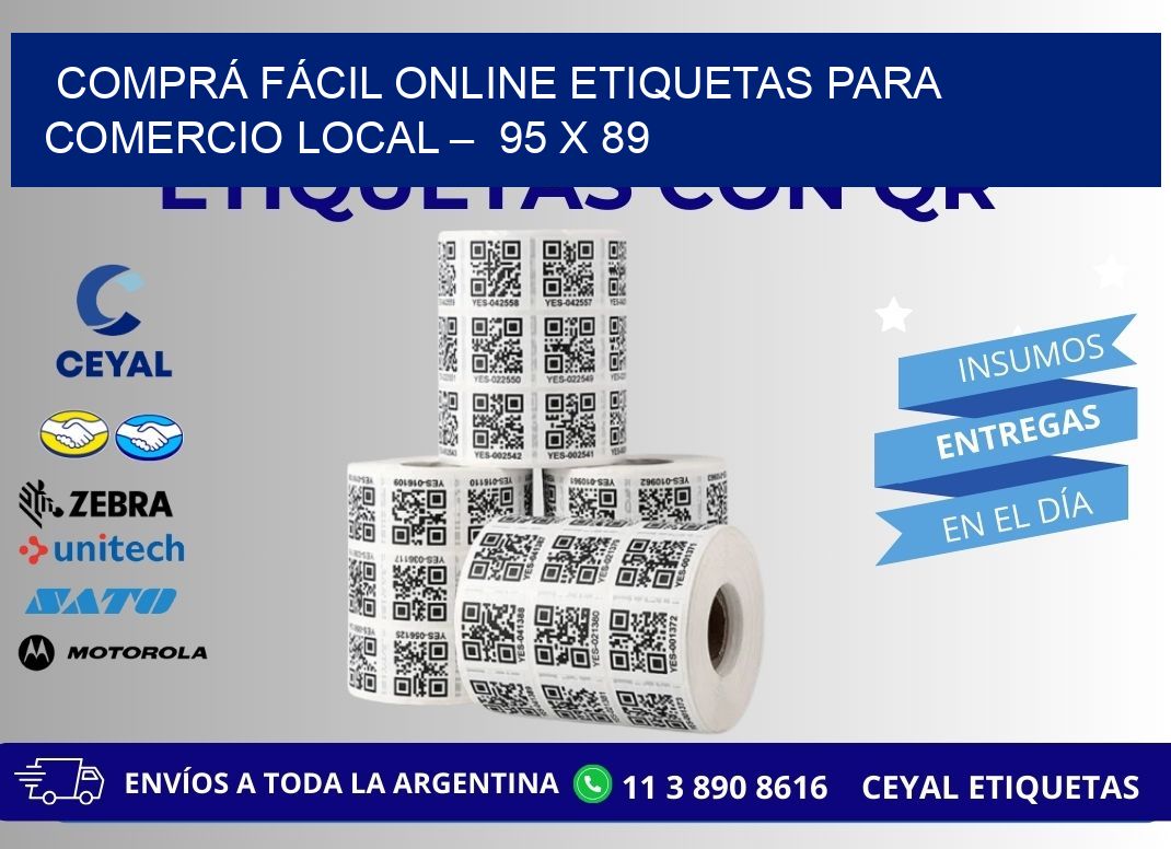COMPRÁ FÁCIL ONLINE ETIQUETAS PARA COMERCIO LOCAL – 95 x 89