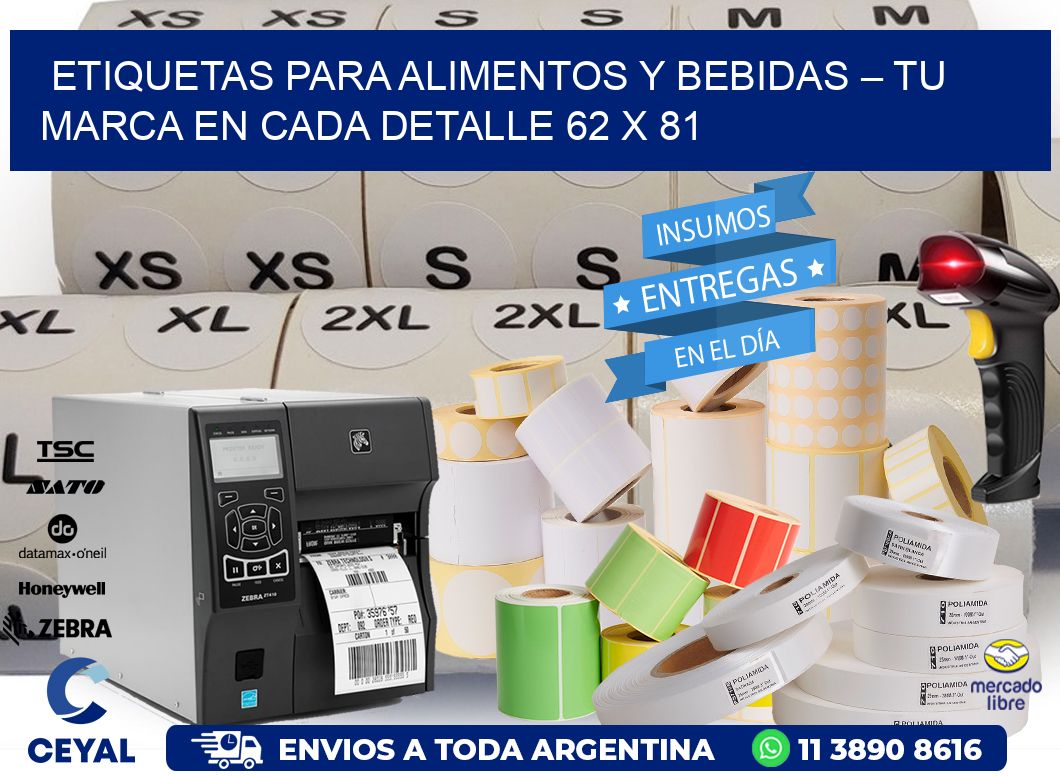Etiquetas para Alimentos y Bebidas – Tu Marca en Cada Detalle 62 x 81