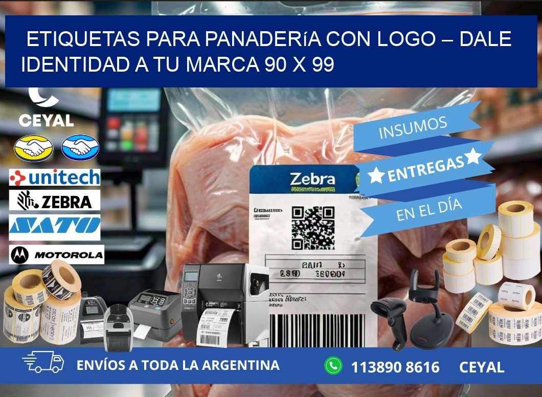 Etiquetas para panadería con logo – Dale identidad a tu marca 90 x 99